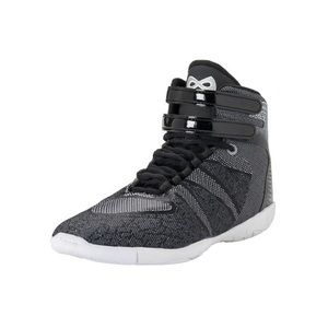 Nfinity black high top cheer shoes